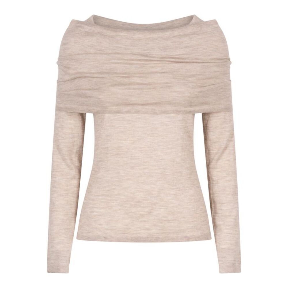 Max Mara Women Lightweight Cashmere Sweater With Removable Wrap Detail - Picture 1 of 2